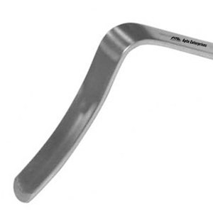 Retractor de rodilla Doane, instrumento quirúrgico con cuchillas de 57mm, 69mm de profundidad y 11mm de ancho, acero inoxidable ortopédico - Product Image 6