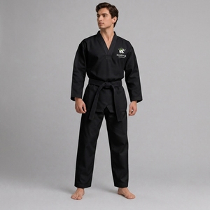 Uniforme de Entrenamiento de Artes Marciales y Boxeo Personalizado de Poliéster/Nailon, Servicio OEM con Tela Elástica a Precio Económico - Product Image 1