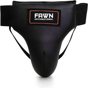 Protector Inguinal de Cuero Suave para Boxeo, Marca Fawn International, Precio de Fábrica, Venta al Por Mayor, para Hombres - Product Image 1
