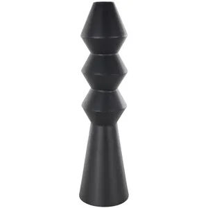 Modern Statement Handmade Iron Flower Vase Coastal Design <b>Tabletop</b> Eco-Friendly Premium Zahid Christmas Home Decor - Product Image 3