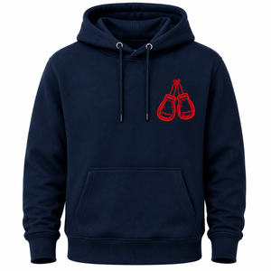 Sweat à capuche brodé de haute qualité pour homme, logo samouraï personnalisé, coton épais GSM, unisexe, coupe oversize, impression en relief - Product Image 5