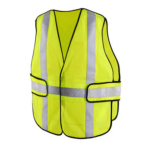 Gilet de sécurité haute visibilité classe 2 en polyester imperméable, logo personnalisé, vêtements de travail à LED clignotantes, service OEM, vente en gros, nouvelle arrivée - Product Image 2
