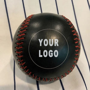 Pelota de Béisbol Personalizada con Logotipo de KATBROS INDUSTRIES, Costuras Blancas y Rojas, Pelota de Entrenamiento Resistente, Diseño Estándar, 9 Pulgadas, Compuesta, para Diestros y Zurdos - Product Image 6