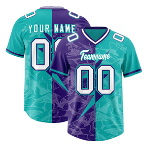 เสื้อฟุตบอลอเมริกันแบบซับลิเมชั่นสั่งทำได้ ดีไซน์สวยที่สุด แห้งเร็ว ระบายอากาศได้ดี พร้อมหมายเลข - Product Image 1