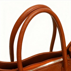 Sac fourre-tout en cuir véritable fait main, sac à main classique et tendance, fermeture éclair ouverte, bandoulière réglable, durable, spacieux, sac à main quotidien parfait - Product Image 5