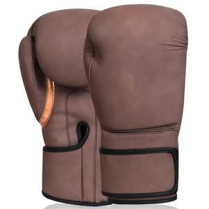 Guantes de Boxeo Deportivos para Adultos de Alta Calidad, 12oz, al por Mayor, para Competencia, Lucha y Artes Marciales, Hechos de Cuero PU - Product Image 1