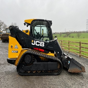 Best Quality <b>Cheap</b> Compact JCB 300T Tracked Skid Steer Loader 74HP Diesel Compact Construction Machine with 0.44m³ <b>Bucket</b> - Product Image 6
