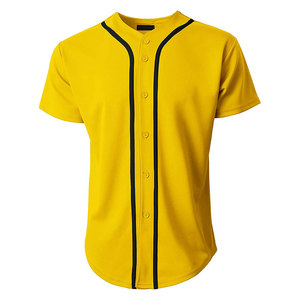 เสื้อเบสบอลแบบยูนิเซ็กซ์ โพลีเอสเตอร์ 100% ระบายอากาศได้ดี ไซส์ใหญ่ ออกแบบได้ตามต้องการ แห้งเร็ว เสื้อผ้ากีฬา เสื้อเบสบอล - Product Image 5