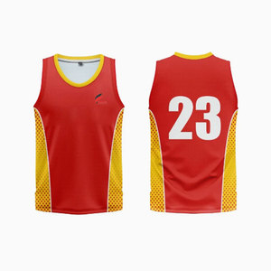 Camiseta Deportiva Sublimada, Camiseta de Baloncesto con Diseño de Color Personalizado, Malla Transpirable de Secado Rápido, Uniforme para Entrenamiento y Práctica - Product Image 1