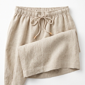 Men's Summer <b>Linen</b> <b>Palazzo</b> <b>Pants</b> | Wide Leg Resort Casual Trousers | OEM ODM Wholesale Factory | Private Label | Low MOQ - Product Image 6