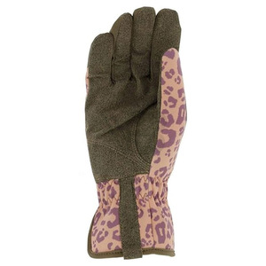 Gants de jardin en cuir de vachette imperméables avec logo personnalisé pour creuser, planter, désherber, semer, protéger les ongles et les doigts - Product Image 3