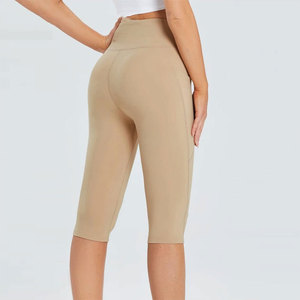 Leggings pour femmes anti-transpiration avec logo personnalisé, tights de sport extensibles, vêtements de sport pour entraînement, course à pied et yoga - Product Image 4
