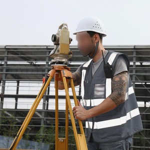 Wholesale Supply Heavy Duty Safety Vest Multi Pocket Reflective Gear <b>Construction</b> Professionals High Visibility Safety Apparel - Product Image 6