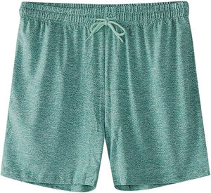 Ensemble décontracté respirant pour homme en satin à col rond - T-shirt à manches courtes et short - Ensemble deux pièces pour l'été - Tenue de sport et d'extérieur - Product Image 5