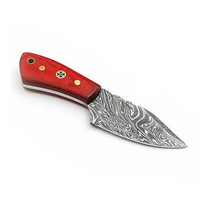 Couteau à lame fixe en acier carbone fait main, écologique, logo personnalisé, pour le camping et la randonnée, couteaux à lame fixe en vente - Product Image 1