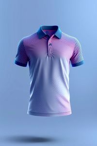 Polo à manches courtes pour homme, respirant, tricoté, décontracté, pour le golf et le sport, imprimé numériquement, service de personnalisation - Product Image 1