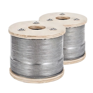 Venta Directa de Fábrica, Hecho en China, Cable de Acero Inoxidable 6x37 con Acabado Brillante - Product Image 4