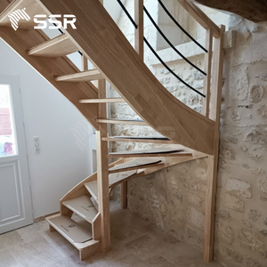 Panel de Madera para Construcción de Escaleras SSR EU - Paneles de Madera de Caucho Ingenierizada con Juntas Dentadas para Escaleras de 4500 mm, 5900 mm de Largo o Personalizadas - Product Image 1