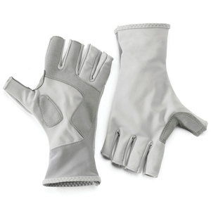 Custom Made Waterproof Outdoor Fishing <b>Gloves</b> Anti-UV Breathable Hook Loop Closure Polyester Unisex Adult All Seasons Reflective - Product Image 1