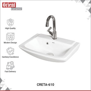Proveedor Mayorista de Artículos Sanitarios de Cerámica de Estilo Clásico, de Calidad Original, para Uso Doméstico y Comercial, Lavabo Suspendido en la Pared - Product Image 2