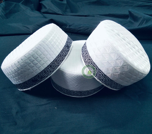 Gorros de Oración Musulmanes Islámicos Impermeables Personalizados de Calidad de Exportación, Recién Llegados, Gorros Árabes Turcos para Viaje, Gorros Topi para Hombres de Mezquita - Product Image 6