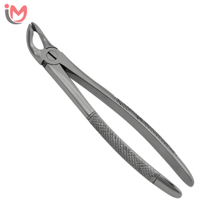 Forceps d'extraction dentaire manuels en acier inoxydable de haute qualité, instrument chirurgical dentaire professionnel, vente en gros OEM - Product Image 3