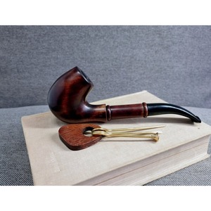 Pipa de Fumar de Madera Hecha a Mano de Alta Calidad, Ecológica, Reutilizable, Estilo Vintage, Personalizable, Diseño Portátil para Pedidos al por Mayor - Product Image 1