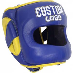 Protector de Cabeza de Boxeo OEM de PU con Protección Facial Completa para Entrenamiento de Sparring - Product Image 2