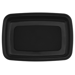 Recipiente Rectangular de Plástico para Alimentos con Tapa, Apto para Microondas, Libre de BPA, Compartimento Único, Diseño Simple y Portátil, 28oz - Product Image 2