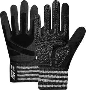 Gants de musculation CLOVIX SPORTS Pro avec sangles de soutien intégrées pour les poignets, antidérapants, rembourrés, pour la salle de sport, l'entraînement et la remise en forme - Product Image 6