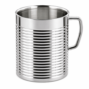 Mug isotherme en acier inoxydable à double paroi, design attrayant, gravé, écologique, pour le camping et les activités de plein air - Product Image 6