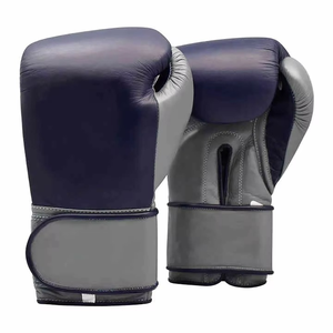 Guantes de Boxeo Profesionales de Piel Sintética con Correa de Muñeca Ajustable para Entrenamiento, Sparring, Gimnasio y Práctica con Saco de Boxeo - Product Image 1