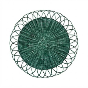 Rattan <b>Woven</b> <b>Placemat</b> Natural Handwoven Eco Friendly Dining Table Mat Round Charger Plate Wholesale For Home Decor - Product Image 3