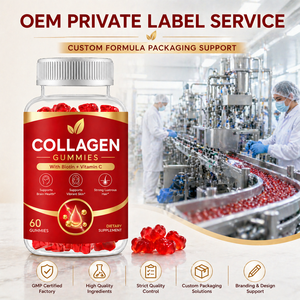 Gomitas de Colágeno 100% Auténticas, Gomitas de Colágeno de Grado Alimenticio con Sabor a Frutas, Suplemento Dietético, Fabricante OEM ODM, Proveedor al por Mayor - Product Image 6