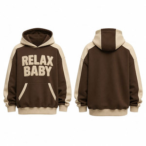 Sudadera con Capucha para Hombre, Primavera, Algodón y Poliéster, Tejido Antiarrugas, 550g, Logotipo en Relieve, Personalizada en 3D - Product Image 1