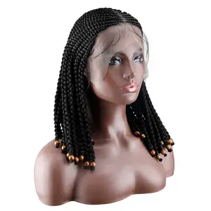 Jennifer Best Price Winter Hat Braid Human Hair Transparent Color 27 Braided Wig