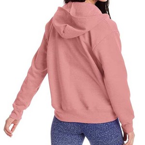 Women's Woven Sequined Front Customized Color Plus Size Winter Hoodie Sweatshirt OEM Service From Pakistan - Product Image 5