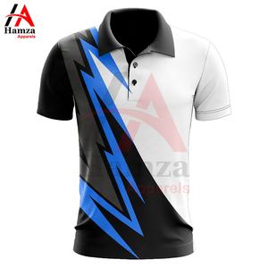 Hombres personalizados de alta calidad para Polos Último diseño con mangas cortas Tela de lona OEM Opciones de color y tamaño personalizados - Product Image 2