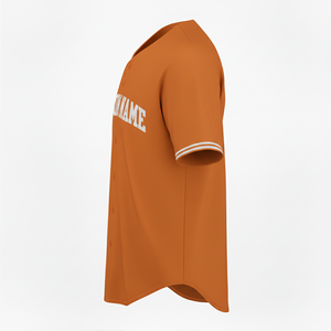 เสื้อเบสบอลผู้ใหญ่แบบกำหนดเอง เสื้อซอฟต์บอล พิมพ์ชื่อและโลโก้ได้ เนื้อผ้านุ่มระบายอากาศดี สำหรับชุดกีฬา ชุดยูนิฟอร์มเบสบอล - Product Image 4