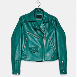 New Arrival Cheap Price Biker Zipper Jacket High Quality Solid Pattern Custom Design Fashionable Eco-Friendly Waterproof Nylon - Product Image 3