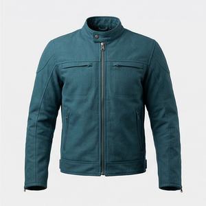 Veste de moto en cuir véritable pour homme de qualité supérieure, nouvelle arrivée, vestes de moto d'hiver, protections amovibles, personnalisables - Product Image 1