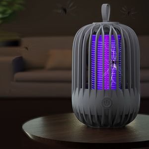 Lámpara Antimosquitos Eléctrica Portátil Recargable Tipo C de 900V de Alto Voltaje, Trampa para Insectos de Interior Inalámbrica con Función para Colgar - Product Image 3