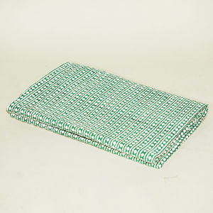 Vintage Organic Cotton Kantha Quilt Handmade Reversible Fluffy Washable Quilted <b>Bedspread</b> for Home & Hotel Use - Product Image 3