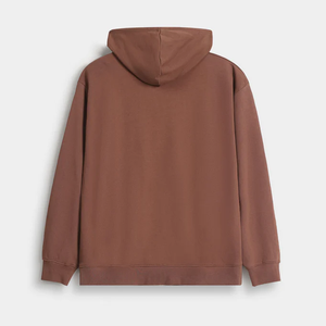Sweat à capuche pour homme de qualité supérieure - 100% coton mercerisé respirant pour broderie de logo personnalisé - Product Image 6