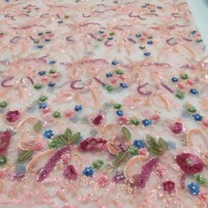 Tissu brodé de qualité supérieure pour la confection de Kurtis, de blouses et de vêtements décontractés, provenant d'un exportateur indien à bas prix. - Product Image 4