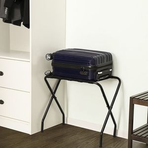 ชั้นวางกระเป๋าโลหะสีดำขนาด680*400*560มม. แบบพกพา - Product Image 2