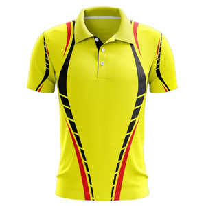 Yellow Women Cricket Uniform Sport Set Red <b>Black</b> Stripes Breathable Track <b>Pants</b> for Shirt Adult Fit Customizable Colors Logo - Product Image 2