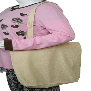 Sac fourre-tout en toile de coton biologique écologique, imprimé sérigraphié avec logo personnalisé, durable et écoresponsable pour les courses en gros - Product Image 5