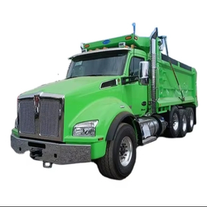 รถดัมพ์หนักมือสอง ปี 2025 รุ่น T880 สีเขียว 8x4 เกียร์อัตโนมัติ FAST เครื่องยนต์ดีเซล ยูโร 6 กำลัง 451-500 แรงม้า รับน้ำหนัก 11-20 ตัน - Product Image 1