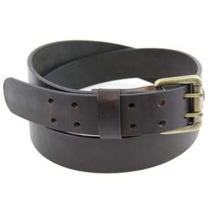 Ceintures en cuir véritable avec boucle en laiton, ceinture en cuir tendance, prix de vente attractif, accessoires pour hommes, ceintures de luxe, prix d'usine - Product Image 4